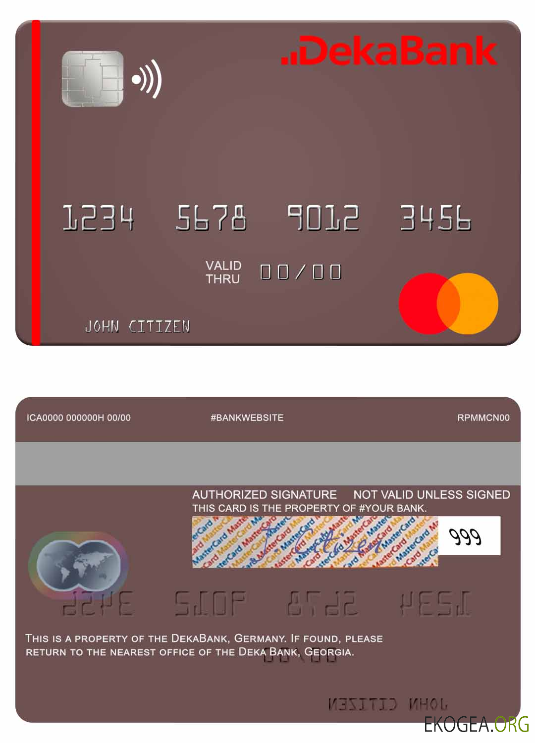 Allemagne Mastercard Deka Bank
